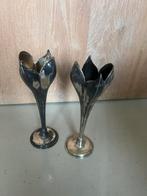 Verzilverde vaasjes, Antiek en Kunst, Antiek | Goud en Zilver, Ophalen of Verzenden, Zilver