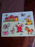 Houten Bumba Insteekpuzzel, Ophalen of Verzenden, Zo goed als nieuw, Van hout, Minder dan 10 stukjes