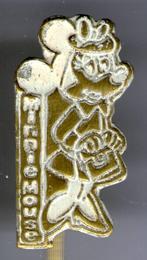 Minnie Mouse wit op koper strip speldjes ( S_124a ), Verzamelen, Speldjes, Pins en Buttons, Verzenden, Nieuw, Figuurtje, Speldje of Pin