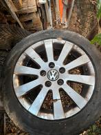 16 inch Winterbanden op originele aluminium velgen Passat b6, Ophalen, 215 mm, Velg(en), 16 inch