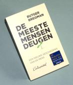 "De Meeste Mensen Deugen". een boek van Rutger Bregman., Nieuw, Ophalen of Verzenden, Nederland, Rutger bregman