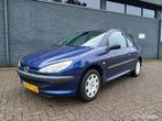 Peugeot 206 1.4 168.000Km Nap/Airco, Voorwielaandrijving, 4 cilinders, Blauw, Origineel Nederlands