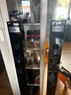 2x speaker system, Gebruikt, 60 tot 120 watt, Front, Rear of Stereo speakers, Ophalen