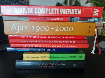 Collectie AJAX boeken en Johan Cruijff beschikbaar voor biedingen