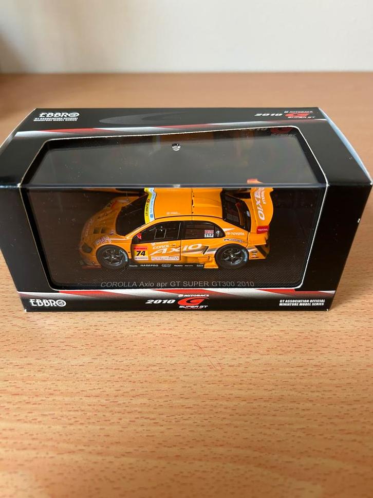 EBBRO GT300 COROLLA Axio apr GT 1:43, Hobby en Vrije tijd, Modelauto's | 1:43, Nieuw, Auto, Overige merken, Ophalen of Verzenden