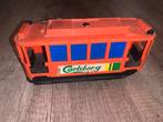 Vintage opwind Speelgoed Tram Carlsberg met geluid, Verzamelen, Ophalen of Verzenden, Gebruikt
