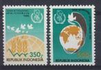 Indonesie Zonnebloem nr 1274/5 postfris 1986, Ophalen of Verzenden, Postfris, Zuidoost-Azië