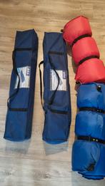 2x Campingbed 460 - Aluminium stretcher, 2 ligmatten en tent, Ophalen of Verzenden, Gebruikt