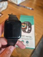 Smartwatch - Zwart - Nieuwstaat, Zwart, Ophalen of Verzenden, Zo goed als nieuw, Waterdicht