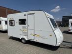 Sterckeman Starlett 430 DD bj 2003 met voortent em luifel, Caravans en Kamperen, Standaardzit, Bedrijf, 4 tot 5 meter, Koelkast