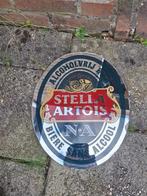 Vintage reclame spiegel bier Stella Artois alcoholvrij, Ophalen of Verzenden, Gebruikt, Reclamebord, Plaat of Schild, Overige merken
