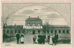 Ansichtkaart Postkaart Briefkaart Station Delfzijl, Vivat, Ophalen of Verzenden, Voor 1920, Ongelopen, Groningen