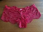 NIEUW Hunkemöller Rood met gouden draad Boxerslip mt M, Ophalen, Rood