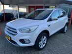 Ford KUGA 1.5 150PK EcoBoost Titanium parelmoer Trekhaak/Nav, Euro 6, 4 cilinders, Wit, Leder