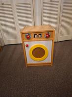 Houten Speelgoed Wasmachine, Ophalen, Gebruikt, Hout, Speelkeuken-accessoire