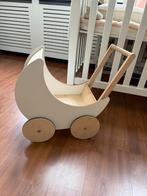 Houten poppenwagen wit van het merk ‘ooh noo’., Ophalen of Verzenden, Zo goed als nieuw