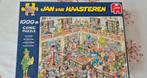 Jan van Haasteren puzzel Bibliotheek  1000 stukjes, Ophalen of Verzenden, Zo goed als nieuw