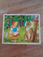 Ouderwetse Blokken Puzzel met Sprookjes, Ophalen of Verzenden, Gebruikt