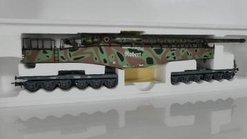 Rivarossi H0 1:87 Militair, K5 zwaar spoorweg geschut HR6069 beschikbaar voor biedingen