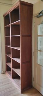Teakhouten voorraadkast, Huis en Inrichting, Kasten | Boekenkasten, Ophalen, Met plank(en), Gebruikt, 100 tot 150 cm