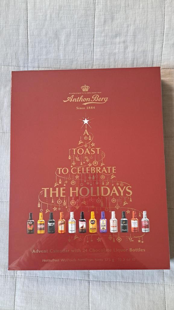 Anton Berg Adventkalender met 24 flesjes, Diversen, Kerst, Nieuw, Ophalen of Verzenden