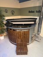Hout gestookte hottub 5 persoons, Ophalen, Nieuw, Afdekzeil, Vast
