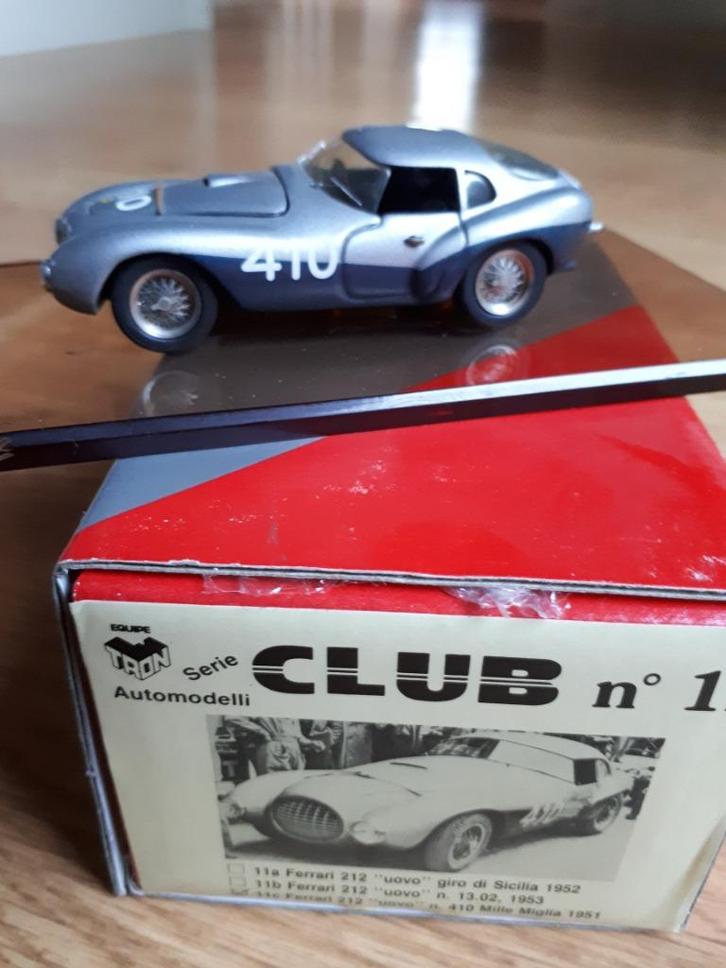 Ferrari 212 "uovo" MM 1951 Tron 1/43 nieuw, Hobby en Vrije tijd, Modelauto's | 1:43, Nieuw, Auto, Overige merken, Ophalen of Verzenden