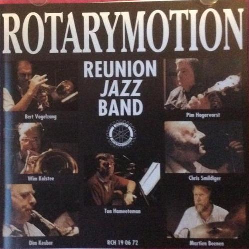Reunion jazz band – rotarymotion CD rch 19 06 72 2 notes rel, Cd's en Dvd's, Cd's | Jazz en Blues, Zo goed als nieuw, Jazz, 1980 tot heden