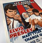 Elvis filmposter - Change Of Habit - Origineel Belgie 1969, Verzamelen, Ophalen of Verzenden, Gebruikt, Poster, Artwork of Schilderij