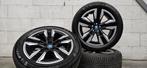 19" BMW iX3 IX3 G08 G01 G02 velgen Michelin winterbanden 7mm, 19 inch, Banden en Velgen, Personenwagen, Gebruikt