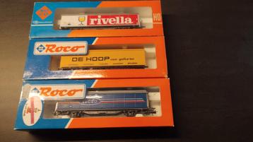 Roco H0 Wagons - Set van 3 beschikbaar voor biedingen