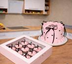 roze taart, Ophalen of Verzenden, Nieuw, Overige materialen, Pot, Bus of Blik