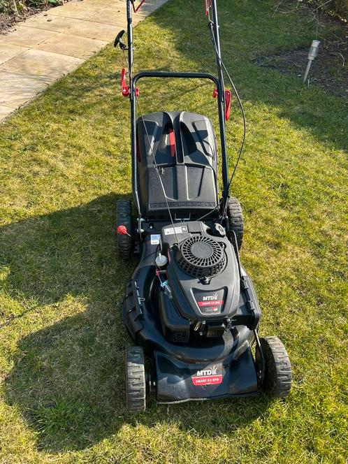 Motor maaier, Tuin en Terras, Grasmaaiers, Zo goed als nieuw, 50 cm of meer, Opvangbak, Ophalen