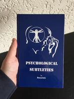 Psychological Subtleties - Banachek - Gesigneerd - 2000, Boeken, Gelezen, Ophalen of Verzenden, Achtergrond en Informatie, Banachek