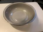 Metalen schaal nieuw hoog 10 cm diameter 40 cm, Overige materialen, Schaal, Rond, Nieuw