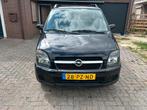 Opel Agila 1.2 16V Twinport 2004 Zwart met schade, Voorwielaandrijving, 4 cilinders, 1229 cc, Zwart