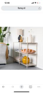 Twee leuke Fonq sidetables / kastjes, Huis en Inrichting, Tafels | Sidetables, Ophalen, 100 tot 150 cm, Zo goed als nieuw, Metaal