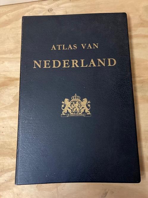 "Atlas van Nederland 1963-1977"., Boeken, Atlassen en Landkaarten, Gelezen, Overige atlassen, Nederland, 1800 tot 2000, Ophalen of Verzenden