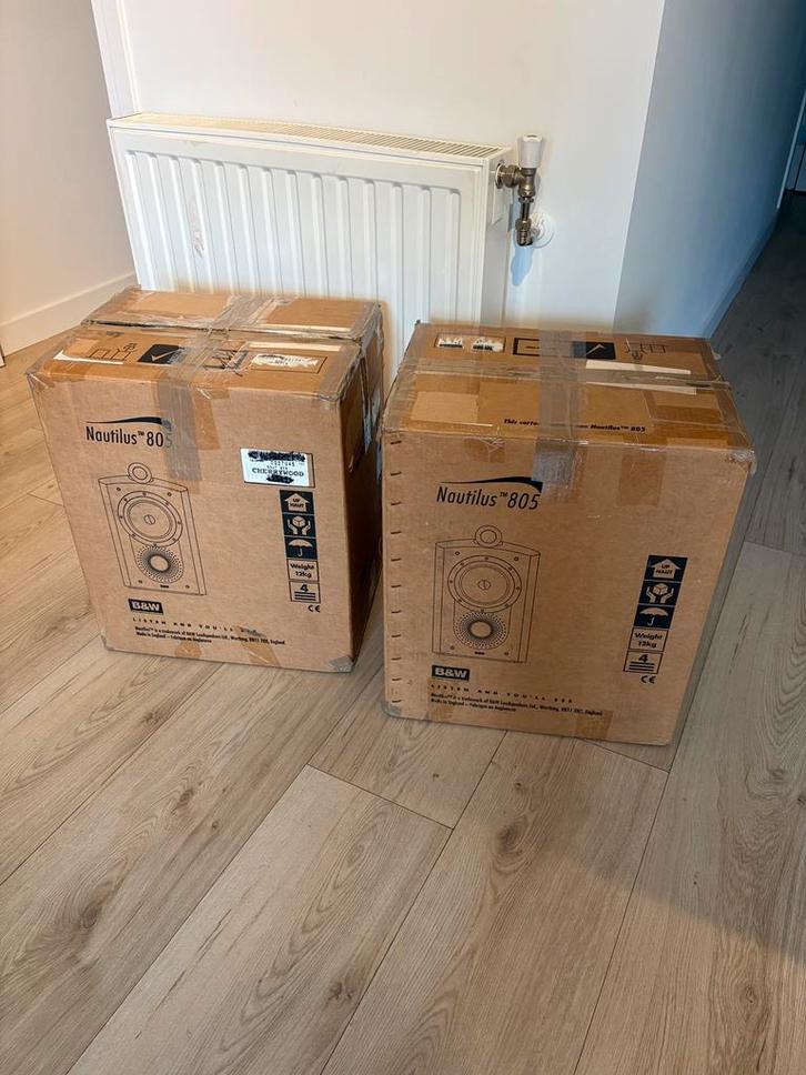 B&W 805 dozen, Audio, Tv en Foto, Luidsprekers, Gebruikt, Front, Rear of Stereo speakers, 60 tot 120 watt, Bowers & Wilkins (B&W)