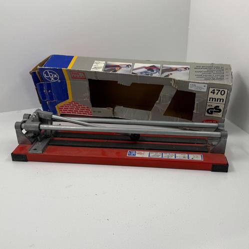 LUX 567 605 Tegelsnijder | 470mm | In doos | Met garantie, Doe-het-zelf en Verbouw, Gereedschap | Handgereedschap, Gebruikt, Verzenden