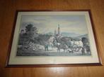 oude prent sangerhausen, Ophalen of Verzenden, Voor 1940, Gebruikt