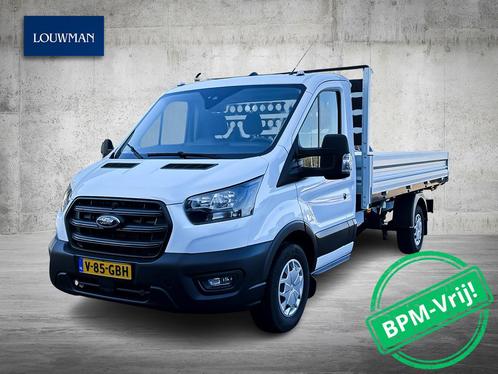 Ford Transit 350 2.0 TDCI RWD Kipper Open Laadbak Financial, Auto's, Bestelauto's, Bedrijf, Lease, ABS, Achteruitrijcamera, Airconditioning