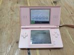 Roze Nintendo DS met hoesje, oplader en spelletjes, Ophalen of Verzenden, Roze, Zo goed als nieuw