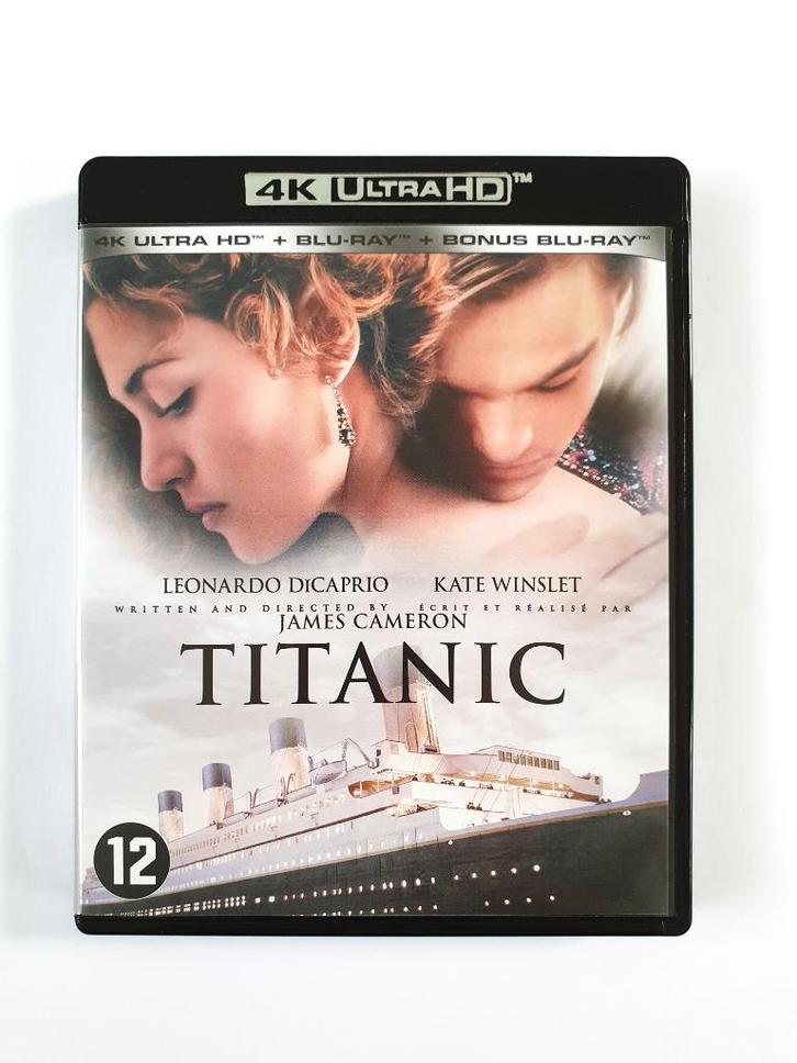 Titanic - 4K Ultra HD (3 disc), Cd's en Dvd's, Blu-ray, Zo goed als nieuw, Klassiekers, Ophalen of Verzenden