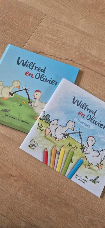 Wilfred en Olivier mer kleurboek  beschikbaar voor biedingen