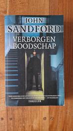 Verborgen boodschap - John Sandford., Ophalen of Verzenden, John Sandford, Nederland