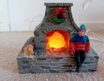 Lemax outdoor fireplace, wakkerend vuur voor Kerstdorp, Diversen, Kerst, Ophalen of Verzenden, Nieuw