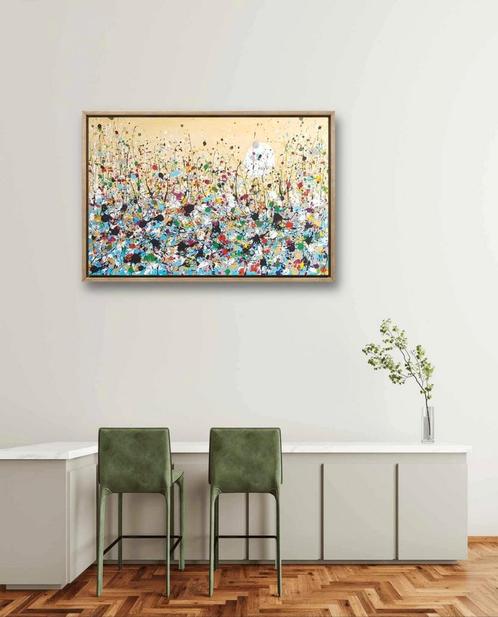 The sun is shining️️, Antiek en Kunst, Kunst | Schilderijen | Abstract, Ophalen