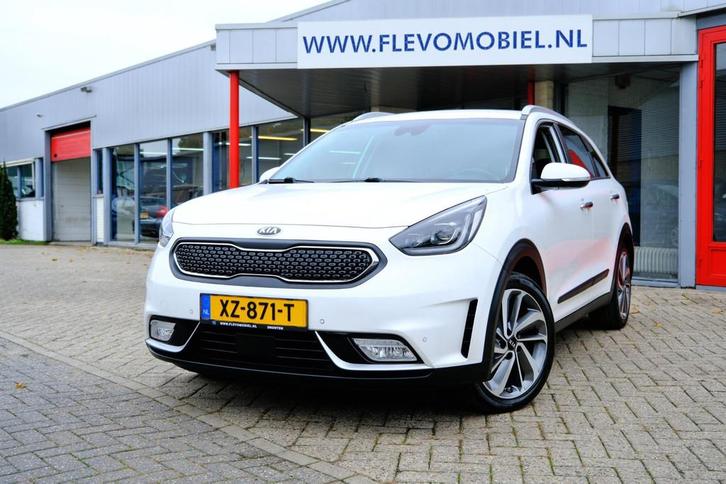 Kia Niro 1.6 GDi Hybrid ExecutiveLine Aut. Leder|1e Eig|Navi, Auto's, Kia, Bedrijf, Te koop, Niro, ABS, Achteruitrijcamera, Adaptive Cruise Control