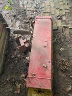 Veegmachine borstel veger sneeuwschuif sneeuwveger rolbezem, Ophalen, Zo goed als nieuw